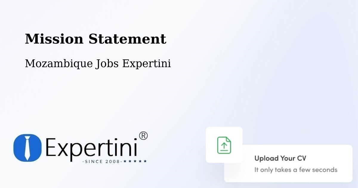 Corporate Mission – Mutuáli - Mozambique Jobs Expertini